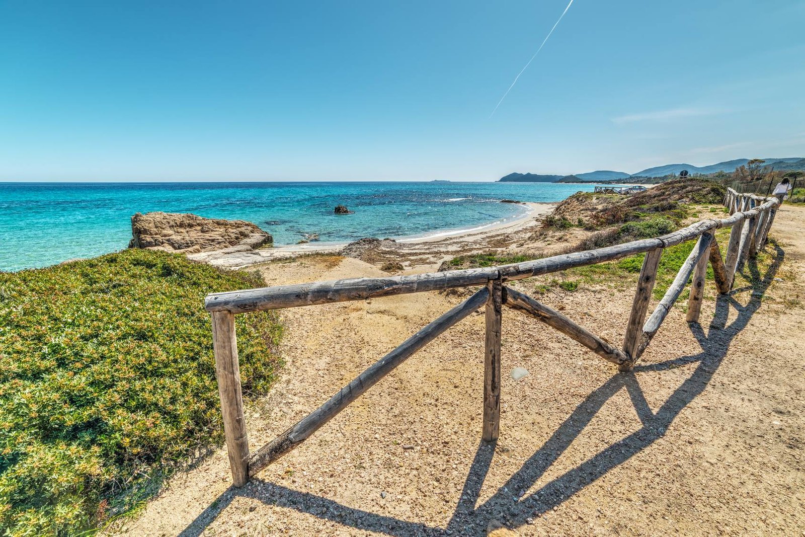 Spiaggia del Sarrabus vicina all'agriturismo a Castiadas